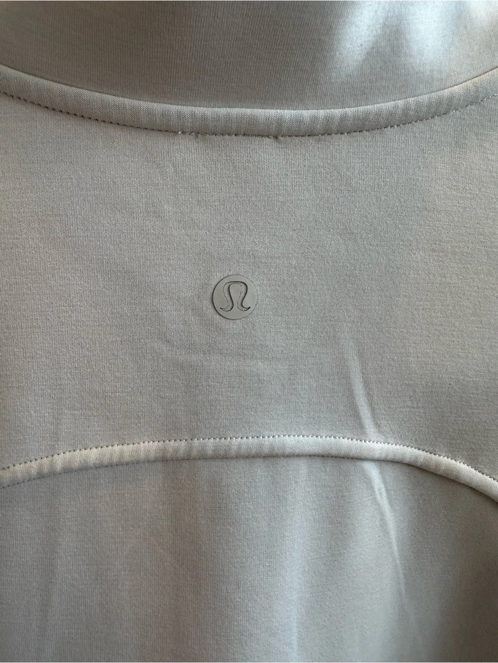 Lululemon Athletica Cream Half-Zip Softstrwam Pullover